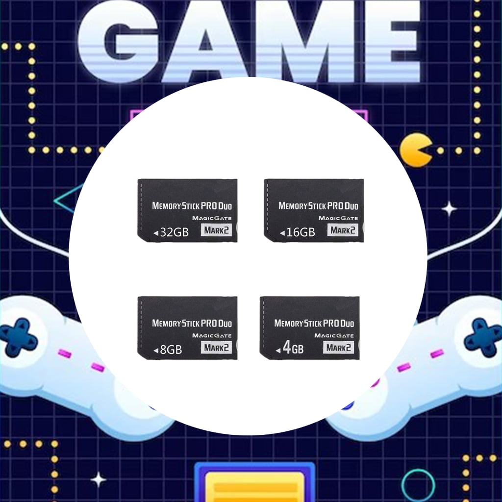 High Capacity Memory Stick Pro MS PRO Duo Memory Card 4GB/8GB/16GB/32GB for /3000 Console Memory Game Cards