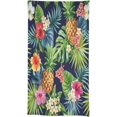 thumbnail image 5 of Tropical Fruit Tablecloth, Retro Pineapple Palm Leaves Print Table Cover for Home Kitchen Dining Room Picnic Party Decor 60x102in, 5 of 6