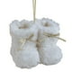 thumbnail image 1 of Mini botas de peluche con lazo para Navidad, adornos para árbol, 1 of 5