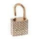 thumbnail image 5 of Bling Diamante Square Lock Equipaje de viaje Maleta pequeña con 2 colores Sunnimix Candado, 5 of 7