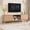 Natural Oak, variant on OKD 70" Modern Farmhouse TV Stand with 2 Soft Close Door, Fluted Entertainment Center Console Table, Media Furniture for Living Room, Dark Walnut