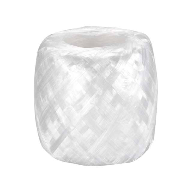 Cuerda Cordel Doméstico Poliéster Nylon Plástico 250m Blanco Paquete de 1 Unique Bargains