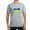 Heather Gray, variant on CafePress - I Stand With Ukraine Flag Emblem Map Patri T Shirt - Men's Fitted T-Shirt