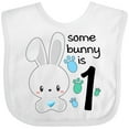 thumbnail image 3 of Inktastic Somebunny is One First Birthday Bunny Boys or Girls Baby Bib, 3 of 4