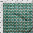 thumbnail image 3 of oneOone Polyester Spandex Green Fabric Asian Kilim Sewing Craft Projects Fabric Prints By Yard 56 Inch Wide, 3 of 5