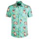 thumbnail image 3 of Camisas de flamencos de tortuga vívida para hombres, ropa, camisa de playa con estampado 3D, camisetas Y2K de manga corta, ropa hawaiana Aloha, blusa con solapa, 3 of 5