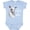 AE-Light Blue, variant on Easily Distracted by Goats Cute Goat Boys or Girls Baby Bodysuit