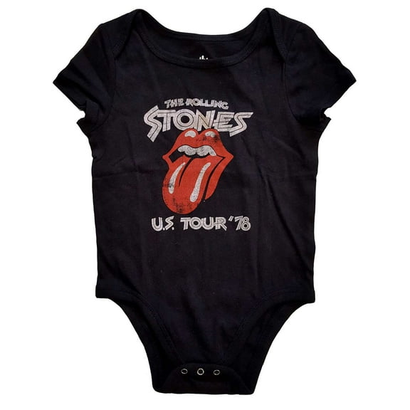 The Rolling Stones Kids Baby Grow: US Tour '78 (0-3 Months)