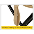 thumbnail image 4 of Folding Camping Stool, Portable Outdoor Camping Chair with Storage Bag, Portable Chair for Adults, Foldable Stool for Fishing, Hunting, Travel, Backpack, Hiking (khaki) ﻿, 4 of 7
