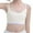 Beige, variant on CAIXIA Sports Bras For Girls 14-16 Growth Support Bra for Preteen Girls Adjustable Lightweight Bralette for Sports and Daily Wear Comfortable Breathable Training Underwear,9-10 Years