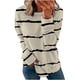 thumbnail image 2 of ICHUANYI Liquidación Mujeres Manga Larga Camisas Casuales Impresión Cuello Redondo Sudadera Jersey Suelto Túnica Tops ICHUANYI WER202308251644, 2 of 6