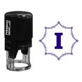 thumbnail image 1 of Printtoo Office Stationary R-40 Octagon Celtic Swirl Frame I Alphabet Monogram Initial Self Inking Rubber Stamp, 1 of 3