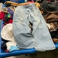 thumbnail image 2 of Lisheng Jeans Baggy Taille Haute pour Femmes par Lisheng, S, Rétro, Noir, 1, 2 of 7