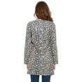 thumbnail image 2 of Women's Open Front Sequin Coat Las Vegas Blazer Party Club Cocktail Jacket Outerwear, 2 of 6