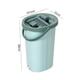thumbnail image 3 of De Cubo De Hisopo, Trapeadores Giratorios De 360 ​​Grados, Juego De Cubo De Trapeadores Sin Esfuerzo Con 6 Almohadillas De Limpieza 1 Juego Minnieouse HA017874-00, 3 of 7