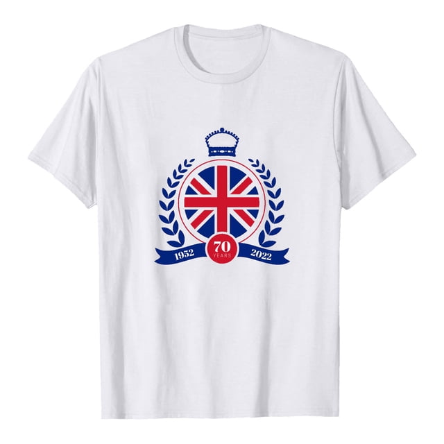 70th Anniversary Camiseta de manga corta para mujer Camiseta estampada Top Regalo para mujer Pompotops hfajkhk131694