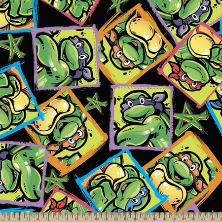 - TMNT Turtles and Stars Fleece, 59/60
