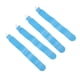 thumbnail image 1 of Juego de fútbol con bandera ajustable, 5 unidades, cinturones de fútbol con bandera ajustables de PP para equipos de entrenamiento para jóvenes y adultos, color azul, 1 of 12