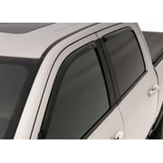 Auto Ventshade [AVS] In-Channel Ventvisor / Window Deflectors | Fits 2019-2024 Chevrolet/GMC Silverado/Sierra 1500, (2022 LTD)2020-2024 Silverado/Sierra 2500/3500 HD Crew Cab, 4 pcs. | Smoke-194805
