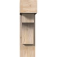 thumbnail image 2 of Ekena Millwork 7 1/2"W x 22"D x 26"H Westlake Block Smooth Bracket w/ Offset Brace, Douglas Fir, 2 of 25