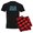 With Red Plaid Pant, variant on CafePress - Old Fart Men's Dark Pajamas - Men's Dark Loose Fit Cotton Pajama Set