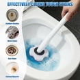 thumbnail image 3 of 50PC Toilet Bowl Wand Refills, Replacement Heads for Bathroom Washroom Cleaning Pads, Disposable Toilet Brush Refills, Lavender Purple, 3 of 9