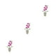 thumbnail image 1 of Flores artificiales Yuarrent Reemplazo decorativo Púrpura, 1 of 6