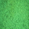thumbnail image 1 of Ahgly Company Indoor Square Patterned Neon Green Area Rugs, 7' Square, 1 of 6