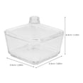 thumbnail image 2 of LEEYNEER Clear Glass Sugar Jar With Lid Storage Jar For Coffee Stations Office And Kitchen Sugar Container Elegant Design Easy To Use Canister, 2 of 8