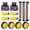 C, variant on 4PCS DC 3-6V TT Gear Motor with 4Pcs Plastic Tire Wheel Kit, 1:48 Reduction Ratio Smart Car Motor Set for Arduino DIY Robotics Projects