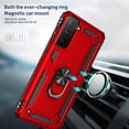 thumbnail image 4 of Case for Samsung Galaxy S21 FE Case,Heavy Duty Drop Protection Rugged Shockproof/Dust Proof,Case for Samsung Galaxy S21 FE Case red, 4 of 12