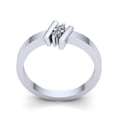 thumbnail image 3 of Natural 1carat Round Cut Diamond Mens Forever Us Anniversary Engagement Ring Solid 10K Rose, White or Yellow Gold GH I1-I2, 3 of 3
