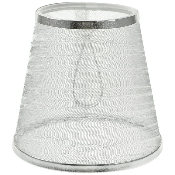 Monyance Fabric Lamp Shades Fabric Lamp Shade Simple Lamp Shade Clip on Bulb Lamp Shade Lamp Accessory(5.31X5.31X4.53Inches)