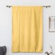 thumbnail image 4 of Zhuge Cortina opaca con lazo, aislante térmico, ajustable, para ventanas pequeñas, con bolsillo para barra (46" x 63", amarillo), 4 of 5