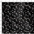 thumbnail image 4 of Soimoi Minky Black Fabric By the Yard - 56 Inch Wide - Florals, Leaves Print Fabric - Elegant & Beautiful Patterns for Fashion and Home Decor Printed Fabric, 4 of 6