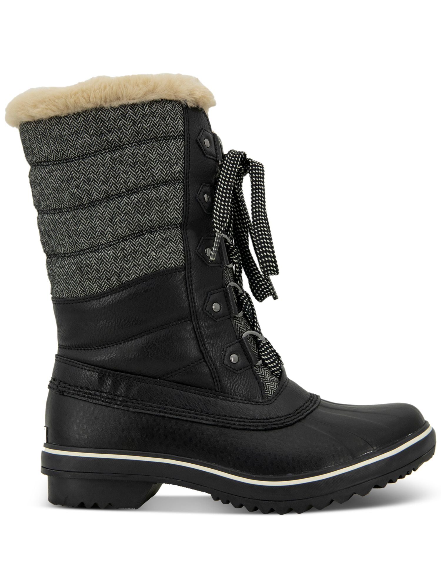 JBU by Jambu Womens Siberia Faux Leather Cold Weather Winter
