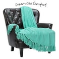thumbnail image 6 of Chen xin Premium Textured Knit Throw Blanket with Tassels - Soft, Cozy Blanket for Couch, Bed, Living Room - 50" x 65” - Holiday, 6 of 8