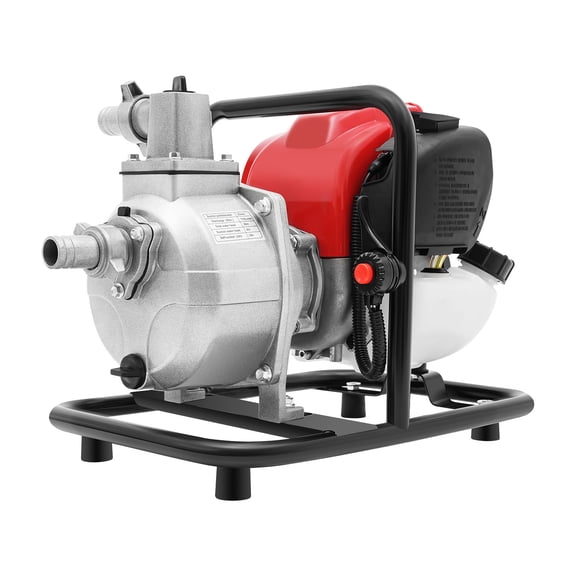 ChicHomey ,4-stroke 38cc Water Pump,Gasoline Powered Water Pump, Recoil Start for Farm Irrigation Drainage​