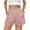 Orange, variant on Letdown Women's Striped Boxer Shorts Summer Spring Y2K Lounge Sleep Casual Beach Pj Bottoms Pockets Ruffle Waist Shorts