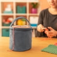 thumbnail image 3 of Everything Mary Yarn Caddy – Single Compartment Yarn Storage Tote – Portable Organizer for Knitting  Crochet Skeins – Lightweight  Durable Yarn Bag, 3 of 6