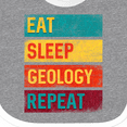 thumbnail image 4 of Inktastic Geologist Eat Sleep Geology Boys or Girls Baby Bib, 4 of 4