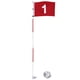 thumbnail image 1 of Bandera de golf KINGTOP portátil de 6 pies con bandera numerada, paquete de 1, 1 of 7