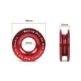 thumbnail image 4 of AREALER Winch Snatch Recovery Rings 41000lbs Break Strength Rope Retention Pulley Trailer Towing Wheel for ATV UTV SUV Truck Off-Road Vehicle, 4 of 6