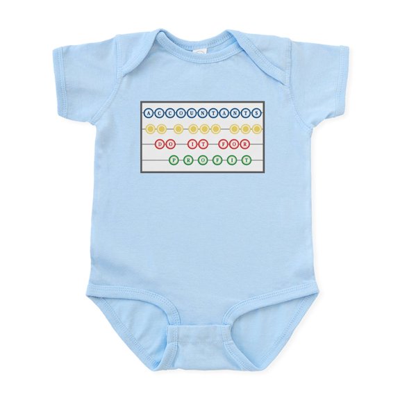 CafePress - Funny Accountants Infant Bodysuit - Baby Light Bodysuit, Size Newborn - 24 Months