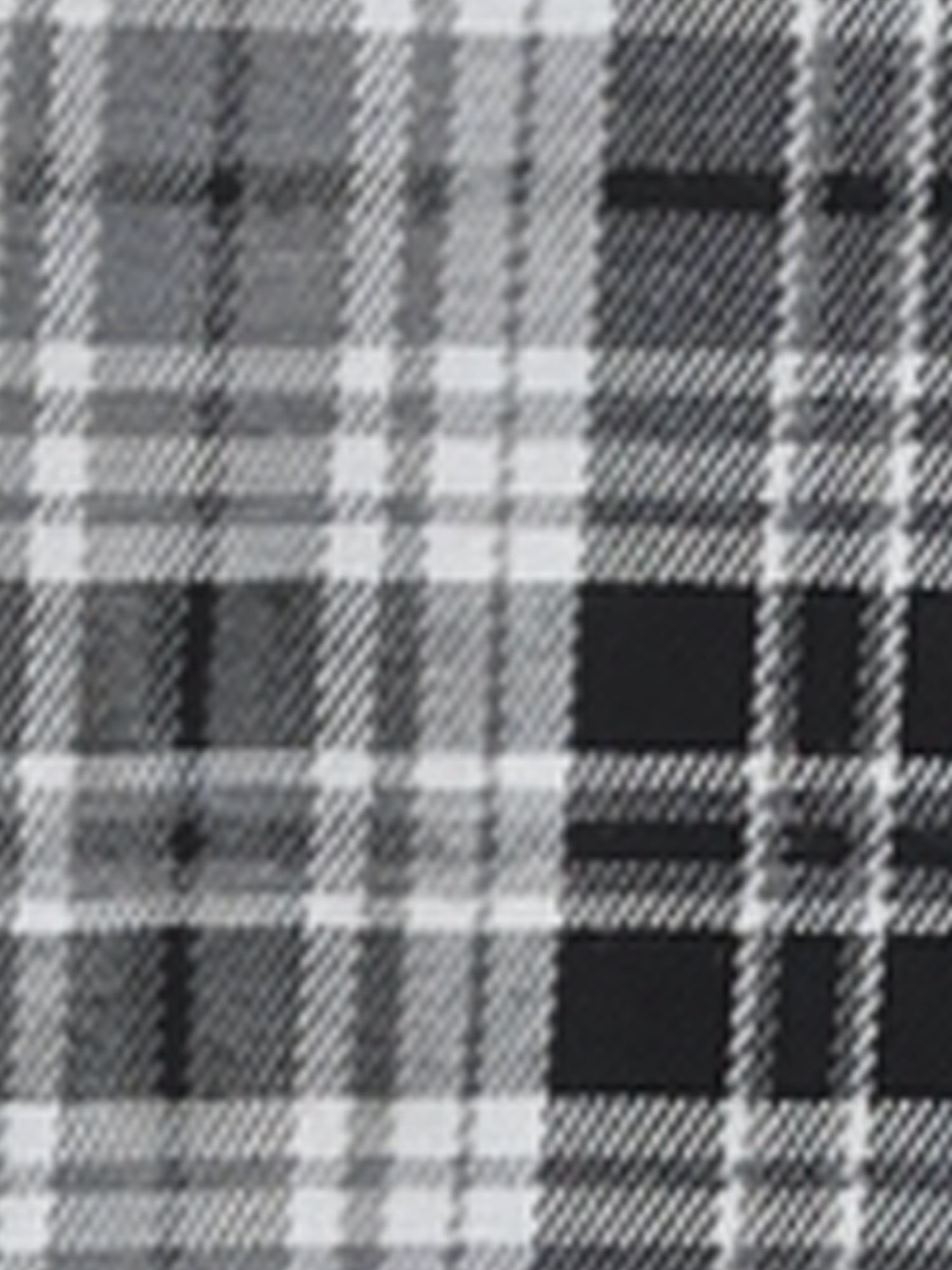 DARING DIVA Women's Tartan Pinafore Plaid Midi Suspender Skirt M Black