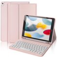thumbnail image 1 of Funda para Tablet D DINGRICH iPad 9ª Generación 10.2" Teclado Rosa, 1 of 8