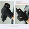 thumbnail image 4 of Guantes Cálidos De Invierno Gamuza Para Mujer,tacto Flexible, 4 of 6