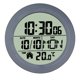 thumbnail image 4 of Reloj de pared digital para baño de 14,6 cm con ventosa, reloj de cocina, calendario mensual. Marco de PP gris, 4 of 9