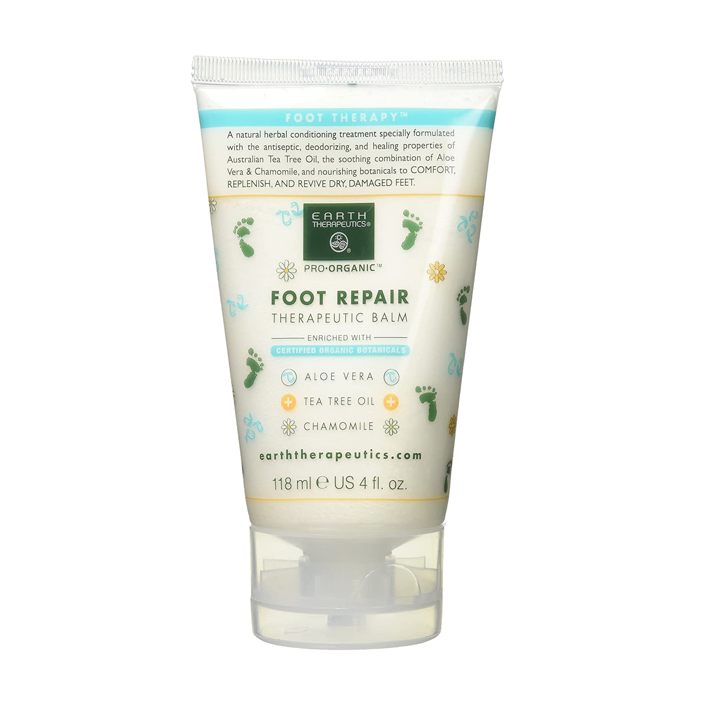 Earth Therapeutics Foot Repair Therapeutic Balm 4 fl oz Lotion