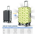thumbnail image 6 of Balery Luggage Cover Green Pears1 Print Suitcase Covers for Luggage Elastic Washable Suitcase Protector Fits 18-32 Inch Luggage-Small, 6 of 9